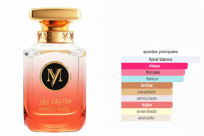 Magic Rose, Perfume Para Mujer, Extrait de Parfum100ml – My Perfumes