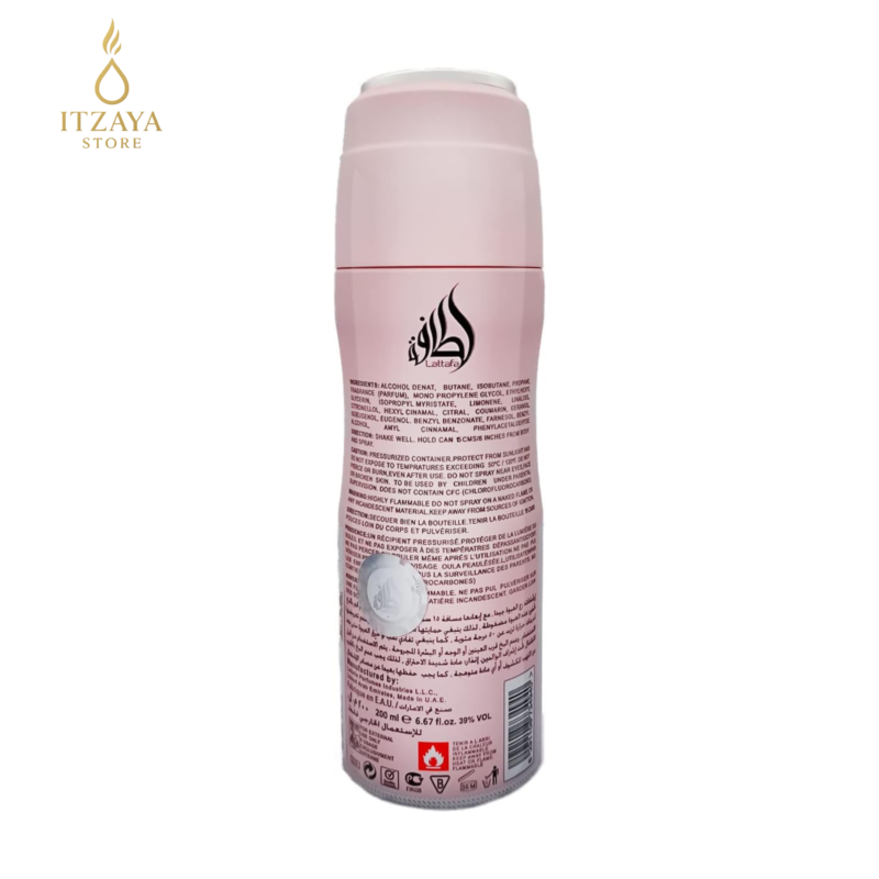 Perfume Body Spray Lattafa Yara Mujer de 200 ml – Lattafa