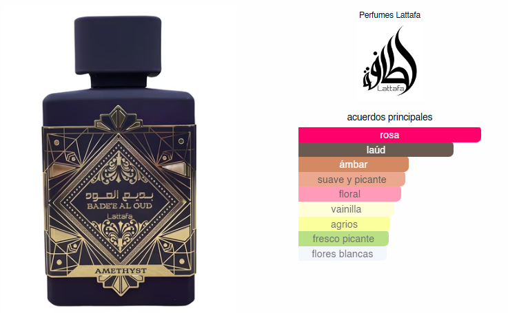 Badee Al Oud Amethyst, Perfume Unisex, EDP 100 ml – Lattafa