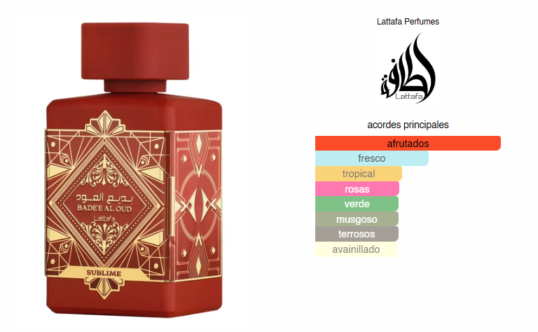 Badee Al Oud Sublime, Perfume Unisex, EDP 100 ml – Lattafa