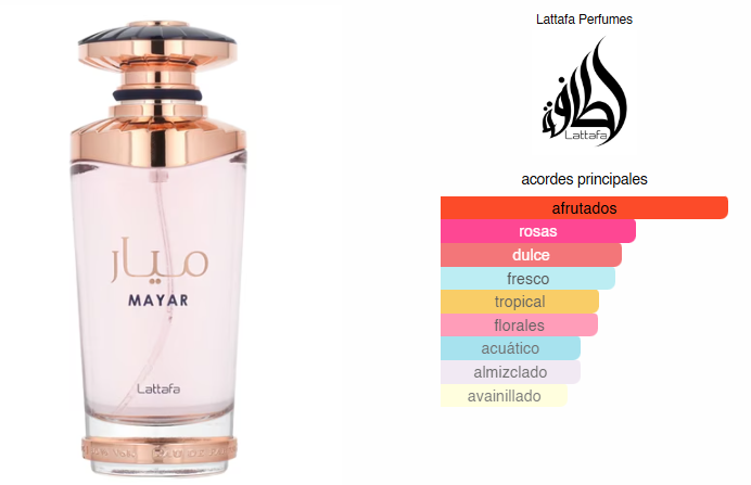 Mayar, Perfume Para Mujer, EDP 100 ml – Lattafa