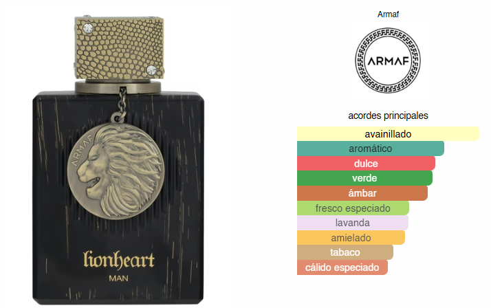 Captura de pantalla 2025-12-05 012121 Club De Nuit Lionheart, Perfume Para Hombre, EDP 100 ml – Armaf Armaf