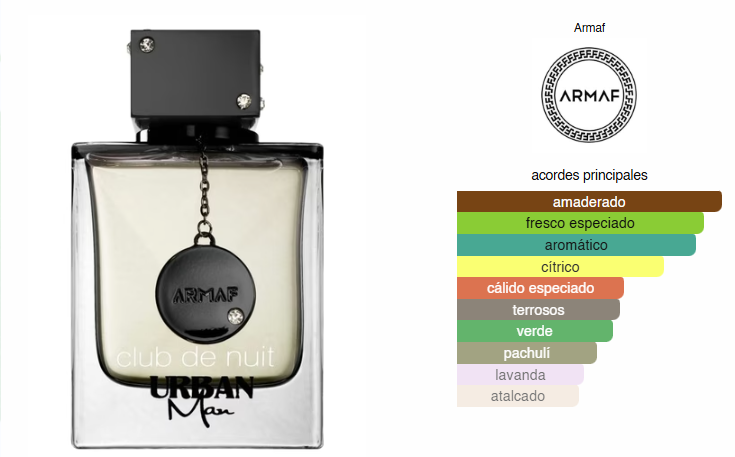Club De Nuit Urban Man, Perfume Para Hombre, EDP 105 ml – Armaf