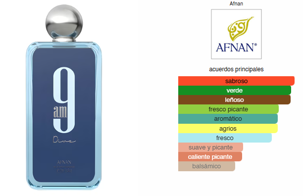 9 AM Dive, Perfume Unisex, EDP 100 ml – Afnan