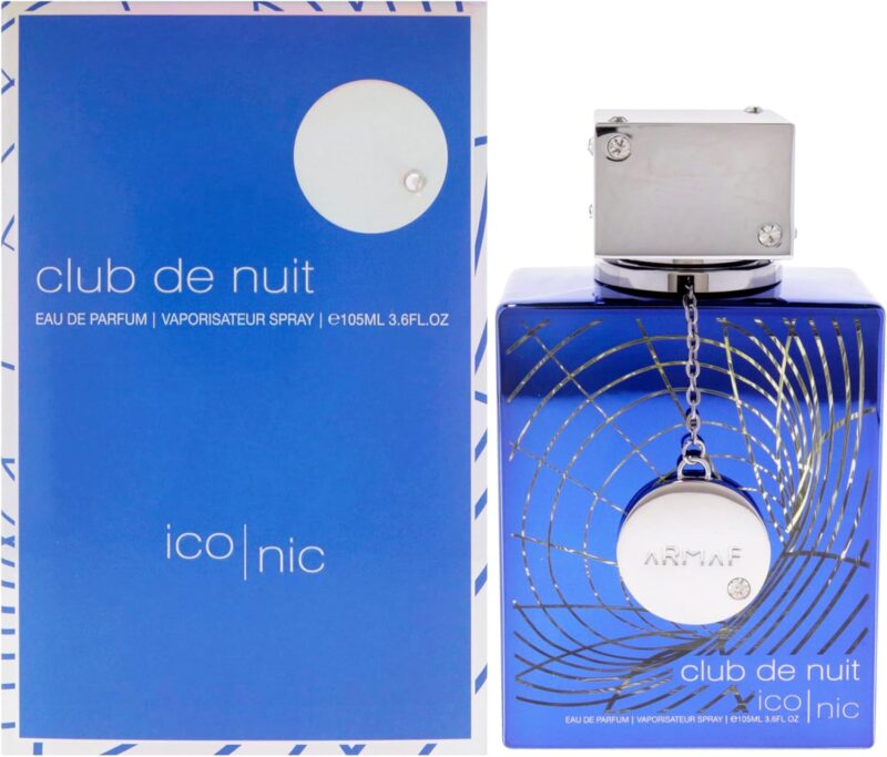 IOCONIC1 Club De Nuit Intense Man UAE National Day Special Edition, Perfume Para Hombres, EDP 105ml – Armaf