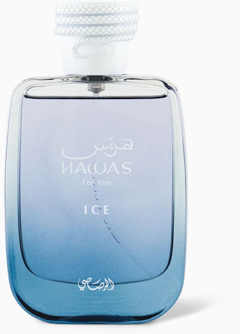 Hawas Ice Perfume, Perfume Para Hombre, EDP 100 ml – Rasasi