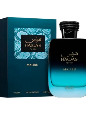 Hawas Malibu, Perfume Para Hombre, EDP 100 ml – Rasasi