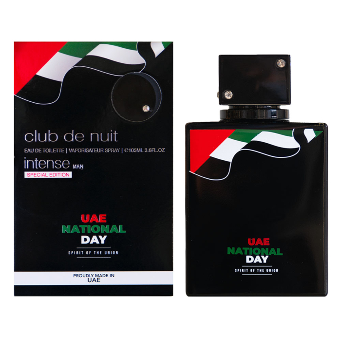 UAE2 Club De Nuit Intense Man UAE National Day Special Edition, Perfume Para Hombres, EDP 105ml – Armaf