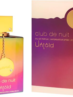 Club De Nuit Untold, Perfume Unisex, EDP 105 ml – Armaf