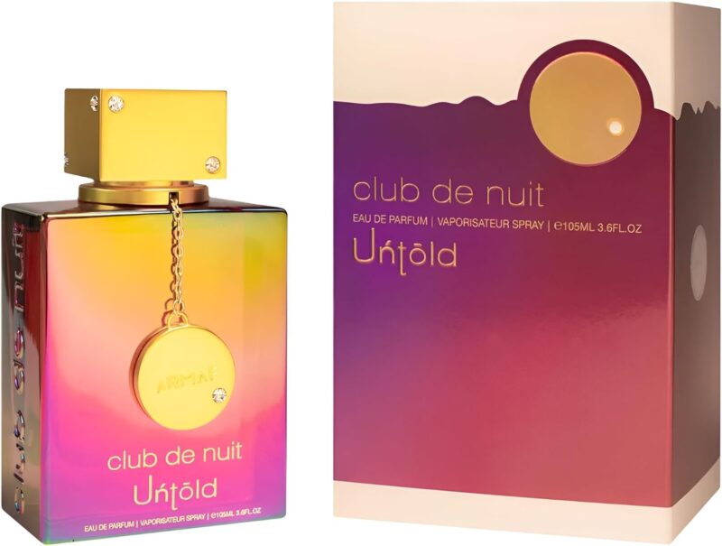 Club De Nuit Untold, Perfume Unisex, EDP 105 ml – Armaf