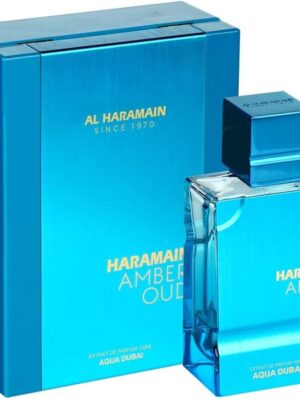 Amber Oud Aqua Dubai, Perfume Unisex, Extrait De Parfum 100 ml – Al Haramain