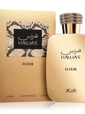 Hawas Elixir, Perfume Unisex, EDP 100 ml – Rasasi
