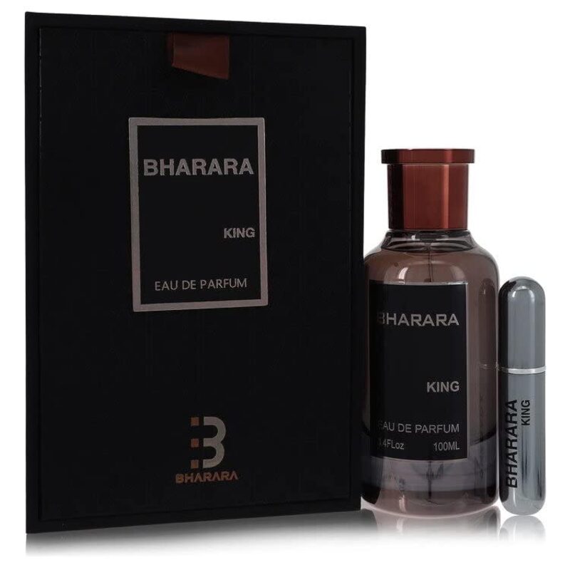 Bharara King, Perfume Para Hombre, EDP 100 ml + Atomizer Spray – Bharara