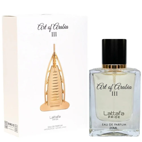 Art of Arabia, Perfume Unisex, Eau de Parfum 20 ml – Lattafa Emarati Niche