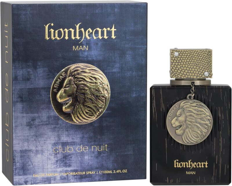 lionherat2 Club De Nuit Lionheart, Perfume Para Hombre, EDP 100 ml – Armaf Armaf