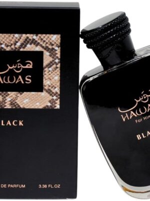 Hawas Black, Perfume Para Hombre, EDP 100 ml – Rasasi