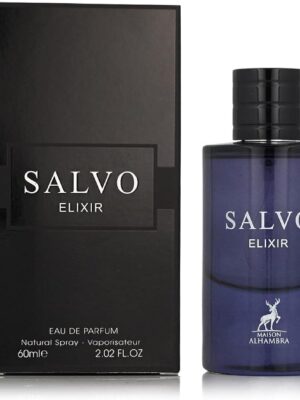 Salvo Elixir, Perfume Para Hombre, EDP 60ml – Maison AlHambra