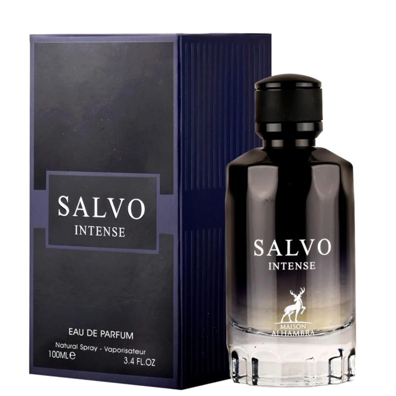 Salvo Intense, Perfume Para Hombre, EDP 100 ml – Maison AlHambra