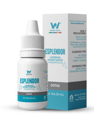 Gotas Esplendor – Lágrimas Humectantes Homeopáticas para el Cuidado Visual